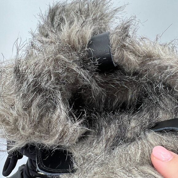 Sorel Women's Tofino II Winter Snow Boot 8.5 Black Waterproof Snow Calf Faux Fur - Picture 12 of 15